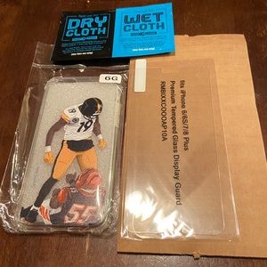 Juju smith case & tempered glass